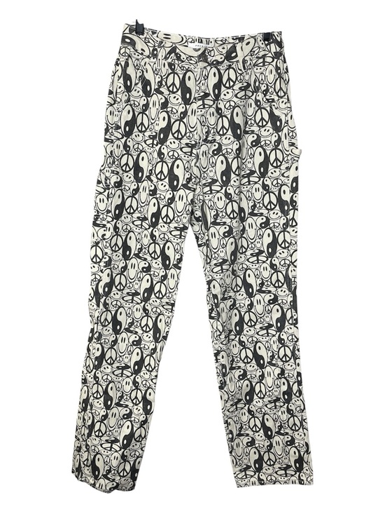 PacSun Denim - PacSun Baggy Yin Yang  Carpenter Jeans in Off-White Sz 29